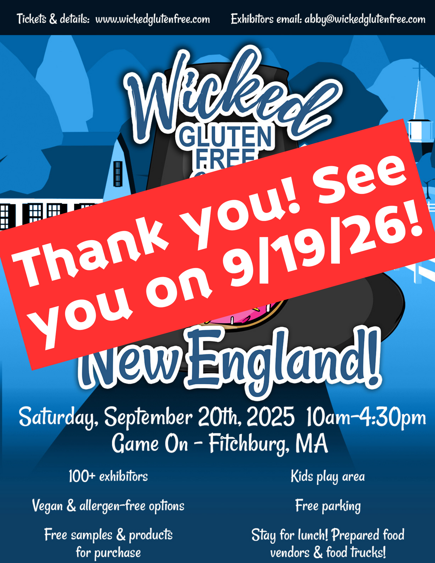 Wicked Gluten Free Expo New England - Fitchburg, MA