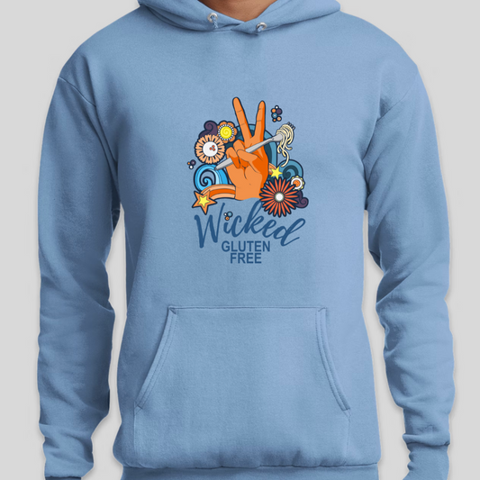 Pale Blue Hoodie