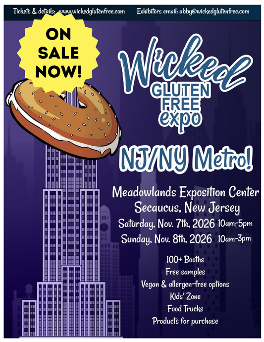 11/7/26-11/8/26 Wicked Gluten Free Expo NJ/NY Metro Expo