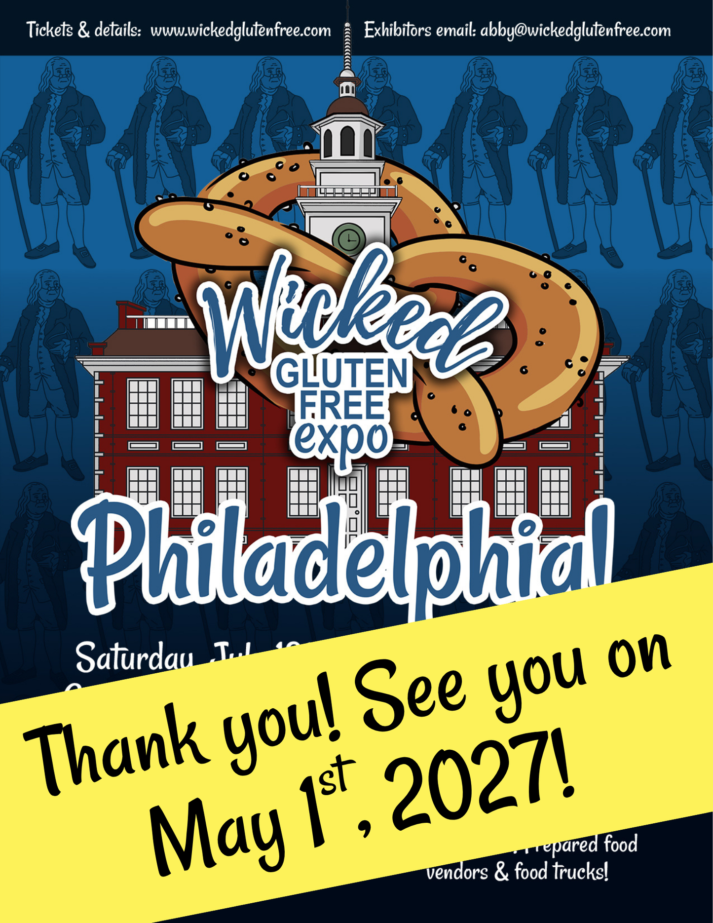 7/18/26 Wicked Gluten Free Expo Philadelphia 10AM-5PM