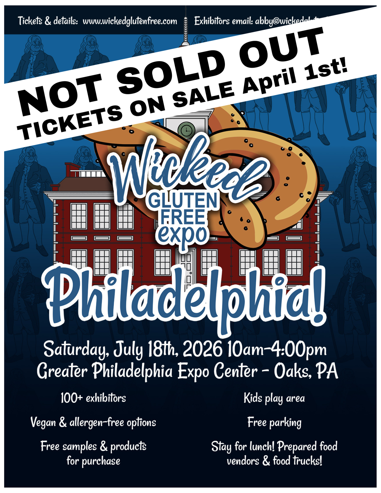 Wicked Gluten Free Philadelphia Expo 7/18/26
