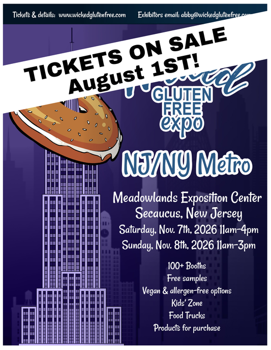 Wicked Gluten Free Expo NJ/NY Metro 11/7-11/8 2026