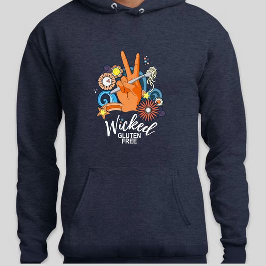 Heather Navy Hoodie