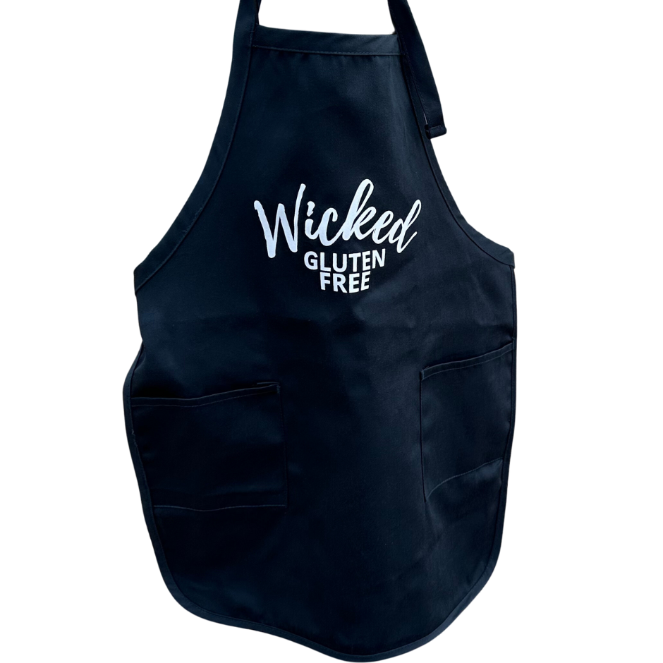 Navy Blue Wicked Gluten Free Apron – Wicked Gluten Free Store